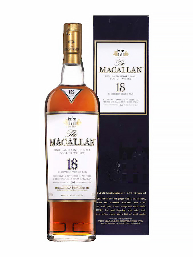 MACALLAN 18 ans 1993 sherry cask - secondary image - World Whiskies Selection