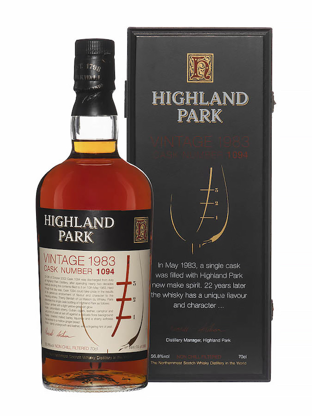 HIGHLAND PARK 1983 - secondary image - Whiskies