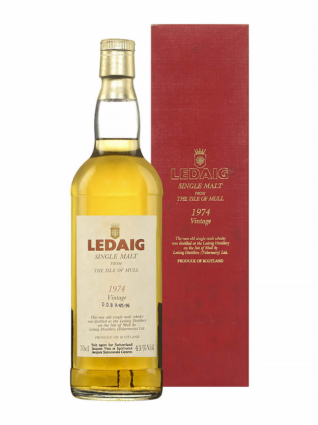 LEDAIG 1974 - secondary image - Independent bottlers - Whisky
