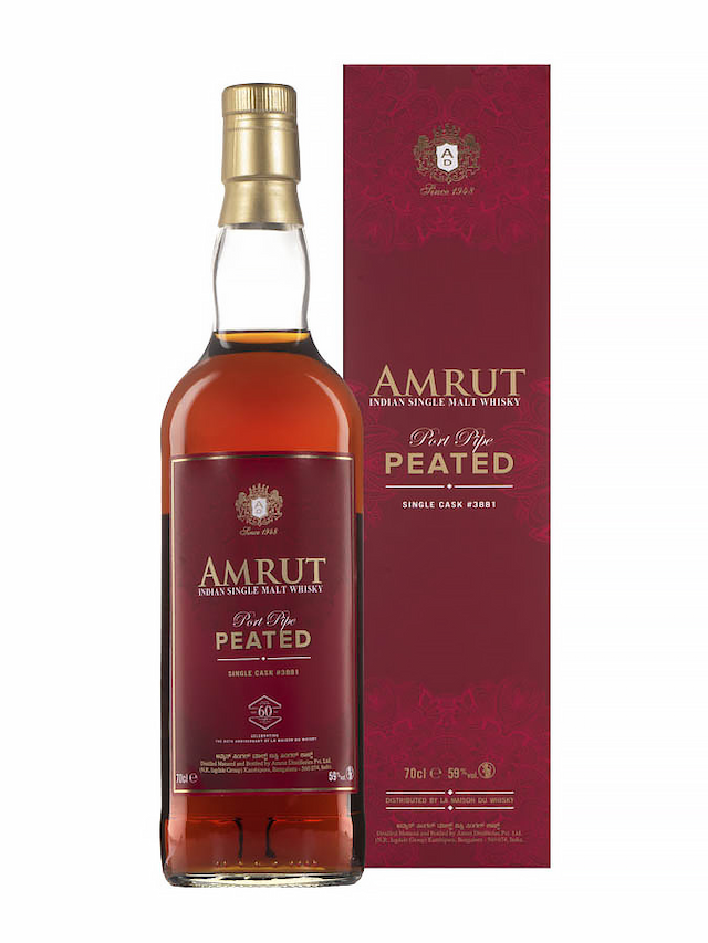 AMRUT Port Pipe Peated - 60 ans LMDW - secondary image - Sélections