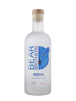 DISTILLERIE DES PYRÉNÉES Vodka Bear Brothers  Clementina Bio