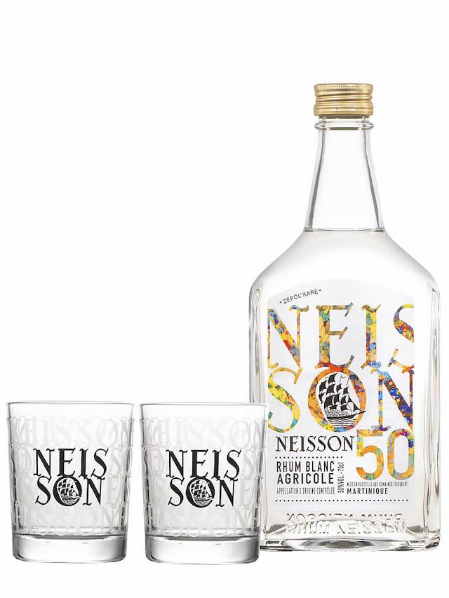 NEISSON coffret Ti-punch Blanc & 2 verres - secondary image