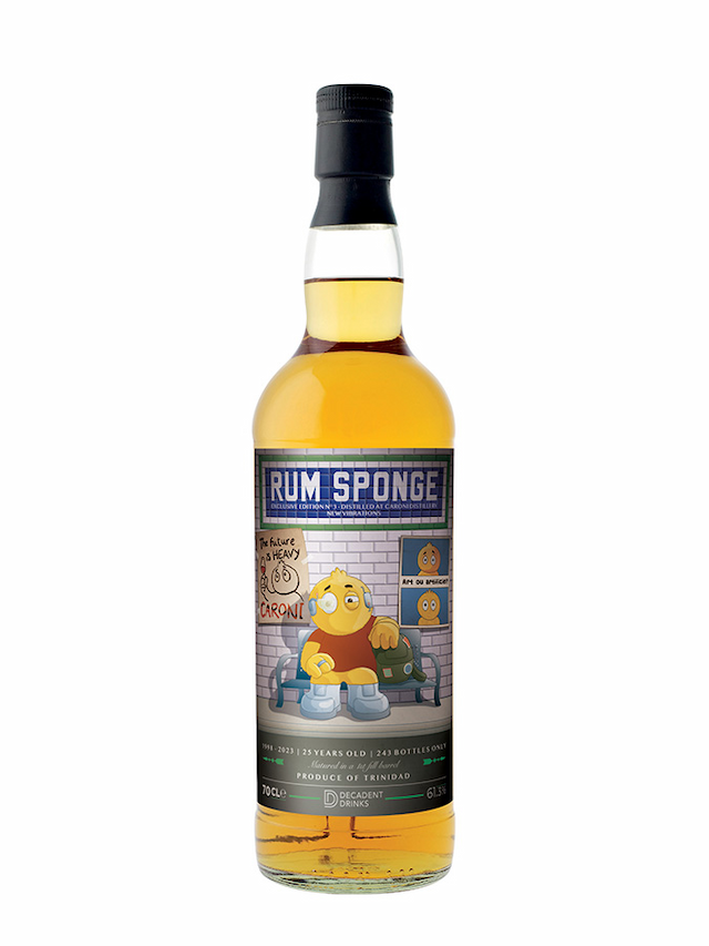 CARONI 25 ans 1998 Rum Sponge New Vibrations D.D. - secondary image