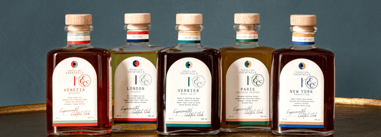 TRAVELLERS COCKTAILS